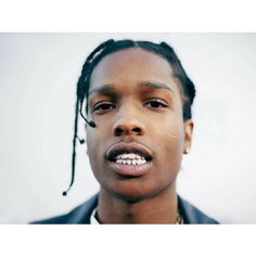 Плакат, постер на бумаге ASAP Rocky/Асап Роки/музыкальные/поп исполнитель/артист/поп-звезда/группа. Размер 21 на 30 см