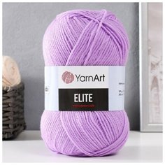 YarnArt Пряжа "Elite" 100% акрил 300м/100г (223 астра)