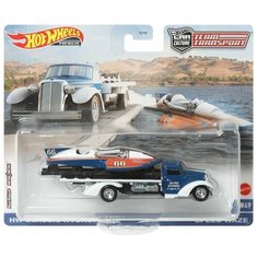 Hot Wheels Team Transport Hydro Plane & Speed Waze коллекционная модель
