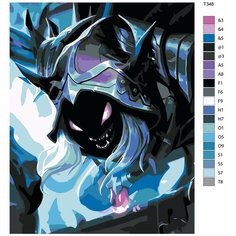 Картина по номерам Т348 "Mobile Legends: хелкарт" 60x80 Brushes Paints