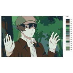 Картина по номерам V-392 "Аниме. 91 день. Неро Ванетти. Nero", 60x90 см Brushes Paints