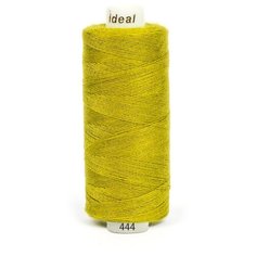 Нитки бытовые IDEAL, толщина 40/2, полиэстер 100%, 366м, цвет 444 зеленый