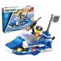 Конструктор Береговой патруль, 101 деталь Peizhi