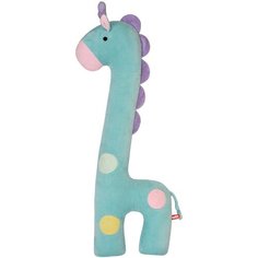 Мягкая игрушка подушка обнимашка для сна Fancy Жираф Раффи, 90 см, фиолетовый/голубой/розовый/желтый