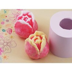 Тюльпан Силиконовая форма для мыла, шоколада, свечей Нет бренда