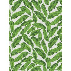 Отрезная ткань для мебели Ambesonne "Тропическая зелень" метражом для рукоделия и шитья, оксфорд, 155 см