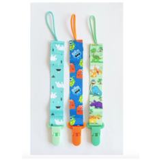 IBRICO / Клипса-держатель для соски-пустышки, 3 шт Mi Sol