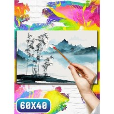 Картина по номерам на холсте азия эстетика - 12125 60х40