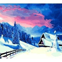 Картина по номерам Сибирь 40х50 см Hobby Home