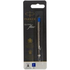 Стержень для шариковых ручек Parker QuinkFlow Premium, туба F, синие чернила