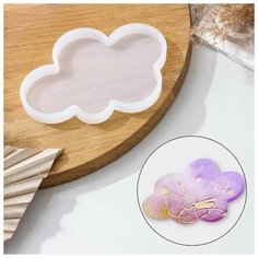 Молд «Облачко», 15×10,5×1,1 см, цвет прозрачный Noname