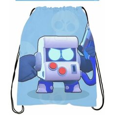 Сумка-мешок для обуви Brawl Stars, Бравл Старс №8 Anima Shop