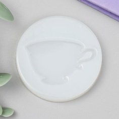 Молд силикон "Чашка" 5,5х5,5х1 см No Brand