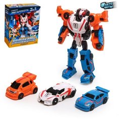 Автоботы Робот «Мегаробот», собирается из 3 машин