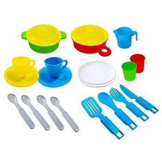 Набор посуды, 23 предмета Green Plast