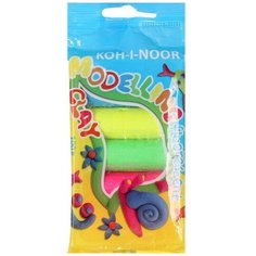 Пластилин флуоресцентный 5 цветов 105 г Koh-I-Noor OCEAN