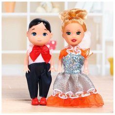 Куклы малышки «Люба и Гриша» Без бренда