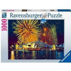 Пазл Ravensburger 1000 Фейерверк над Сиднейским оперным театром, Австралия, арт.16410