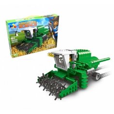 Наш Китай. Конструктор "Сельхозтехника. Комбайн" 82003 280 дет. 1 мини-фигурка, в/к арт. ТА051541DC Нескучные игры