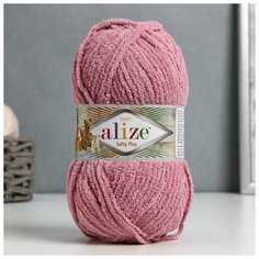 Пряжа "Softy Plus" 100% микрополиэстер 120м/100г (295 розовый)./В упаковке шт: 1 Alize