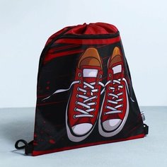 Мешок для обуви "Кеды", 2 секции, 41х31 см Art Fox