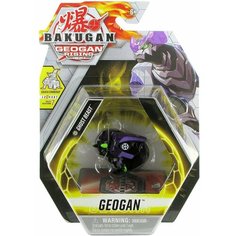 Фигурка-трансформер Bakugan Геоган S3 Bad Boss 6 Black 6059850/20134834 Spin Master