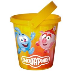 Ведро для игры с песком, Смешарики, 1 л