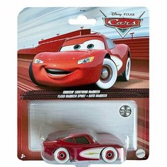 Машинка Cars Герои мультфильмов коллекционная Молния Маккуин "Гонщик" HMY89 Mattel