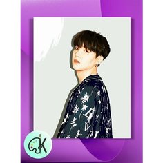 Картина по номерам на холсте BTS Suga Dinamite, 40 х 60 см КУЛЬТУРА ЦВЕТА