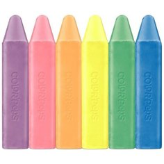 Мел цветной Maped ColorPeps, 6шт. (936010), 6 уп.