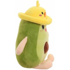 Мягкая игрушка Авокадо , утка, 25 см Denco Store