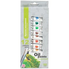 Краски масляные 12 цветов Centrum, по 12мл, 6 уп.