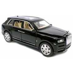 Металлическая инерционная машинка Ролс-Ройс Куллинан Rolls-Royce Cullinan 1:24 21 см Toys