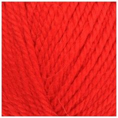 Пряжа "Бамбино" 35% шерсть меринос, 65% акрил 150м/50гр (046, красный) Камтекс
