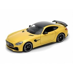 Машинка MERCEDES-BENZ AMG GT R / модель машины 1:38 с пружинным механизмом / цвет в ассортименте Welly