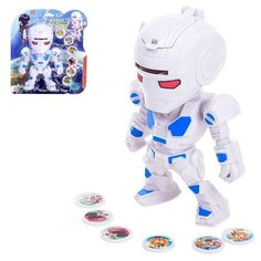 Робот «Стрелок» стреляет дисками, цвета микс Нет бренда