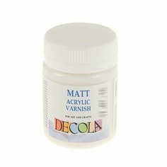 Лак акриловый, Decola, на водной основе, матовый, 50 мл Нет бренда