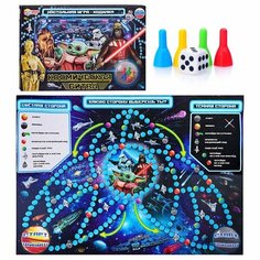Настольная игра-ходилка Умка "Космическая битва", 2-4 игрока (4650250551225)