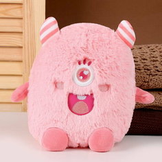 Мягкая игрушка "Монстрик", 19 см, цвет розовый Сима ленд