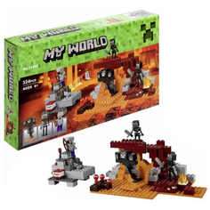 Конструктор Майнкрафт - Иссушитель / My World - серия Minecraft, детский набор для мальчиков и девочек на 324 деталей от 6 лет Toys