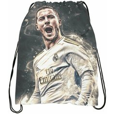 Мешок - сумка для обуви Эден Азар № 10 Нет бренда