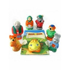 Набор игрушек для купания Колобок с игровым полем СИ-275 Нет бренда