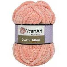 Пряжа YarnArt Dolce MAXI светлый персик (764), 100%микрополиэстер, 70м, 200г, 3шт