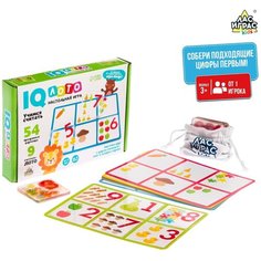 Настольная игра на логику «Умное лото. Учимся считать», мемори Россия