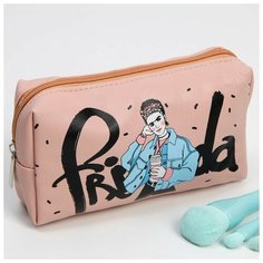 Косметичка-пенал FRIDA, искусственная кожа, размер 18х10 см Sima