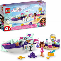 Конструктор LEGO ® Gabbys Dollhouse 10786 Корабль и спа Габи и МерКэта