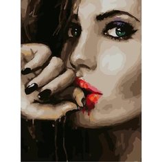 Картина по номерам Задумчивый взгляд 40х50 см АртТойс