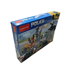 Конструктор Полицейский бронеавтомобиль 2 в 1 / 313 деталей Toys
