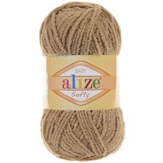 Пряжа Alize Softy капучино (199), 100%микрополиэстер, 115м, 50г, 2шт