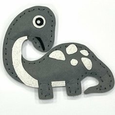 Набор для создания игрушки из фетра «Очаровательный динозаврик» Школа талантов
